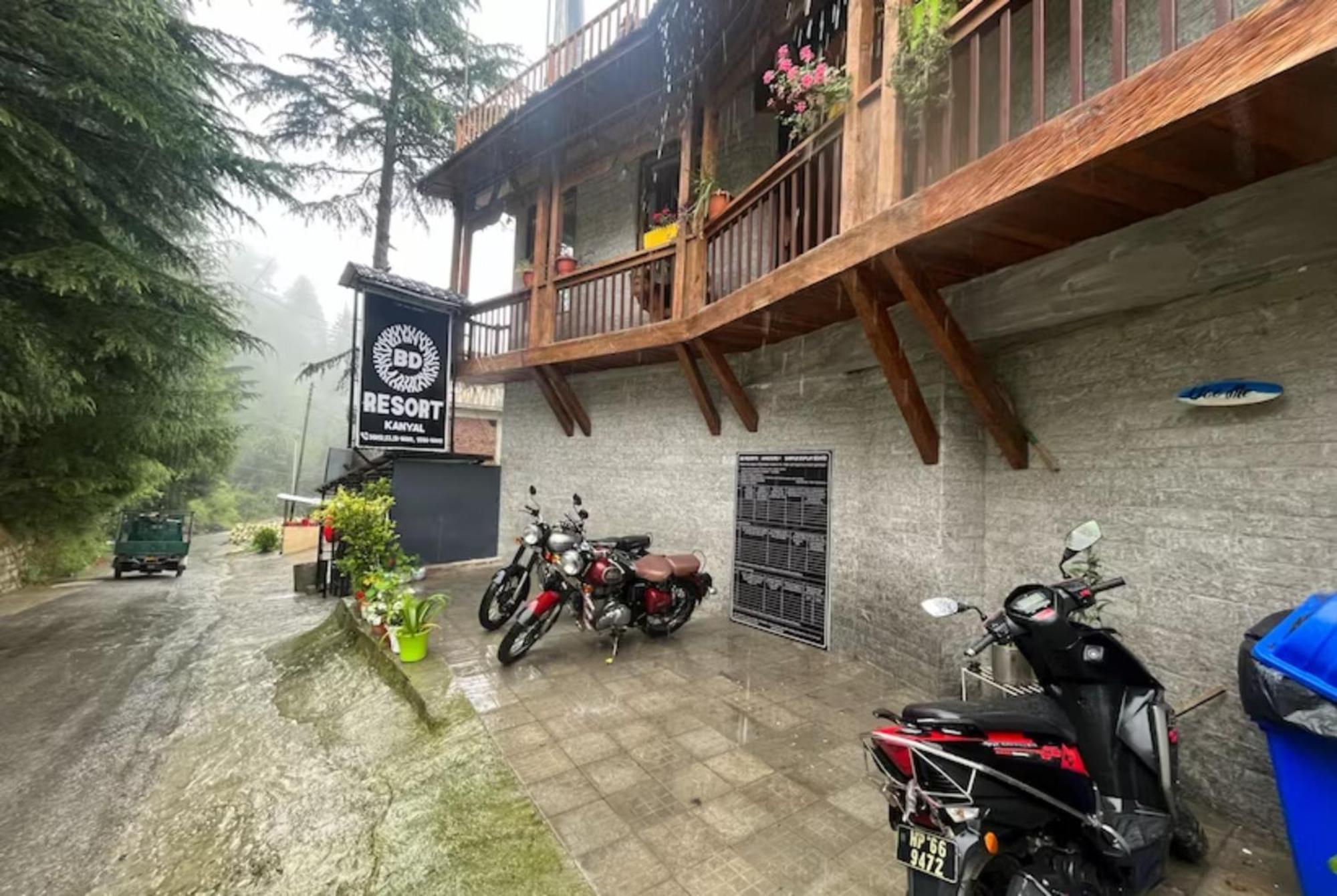 Goroomgo Hotel Bd Resort Manali - Excellent Stay With Family, Parking Facilities Экстерьер фото