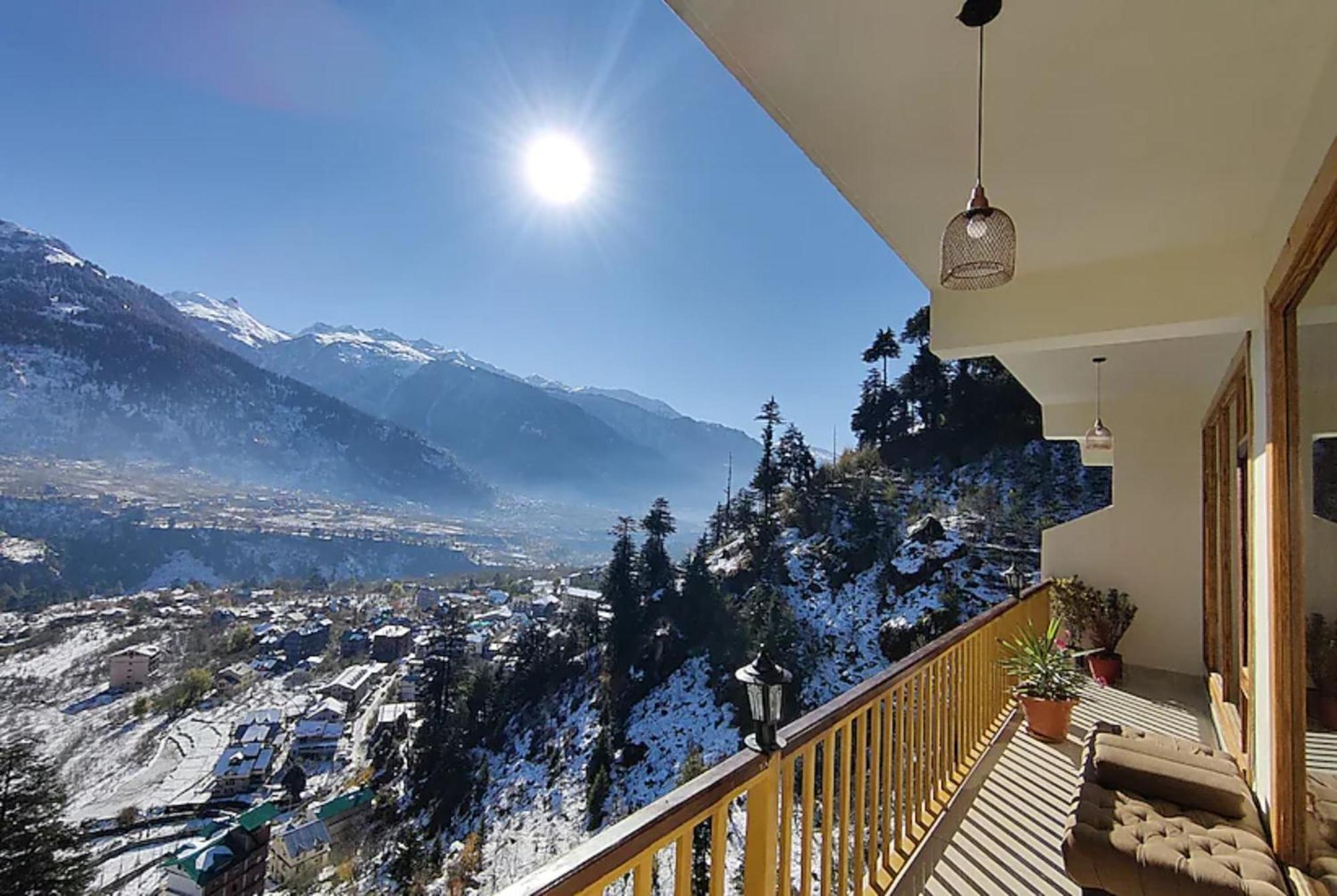 Goroomgo Hotel Bd Resort Manali - Excellent Stay With Family, Parking Facilities Экстерьер фото