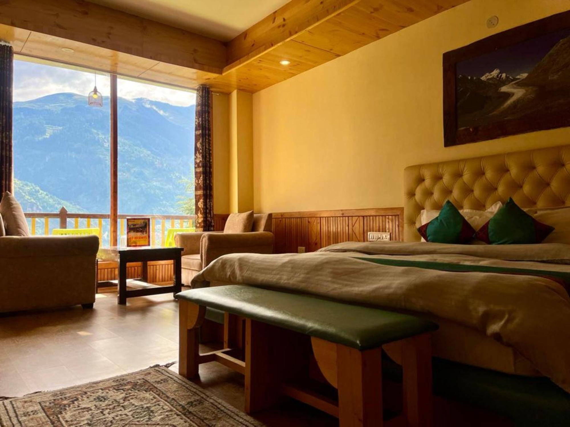 Goroomgo Hotel Bd Resort Manali - Excellent Stay With Family, Parking Facilities Экстерьер фото