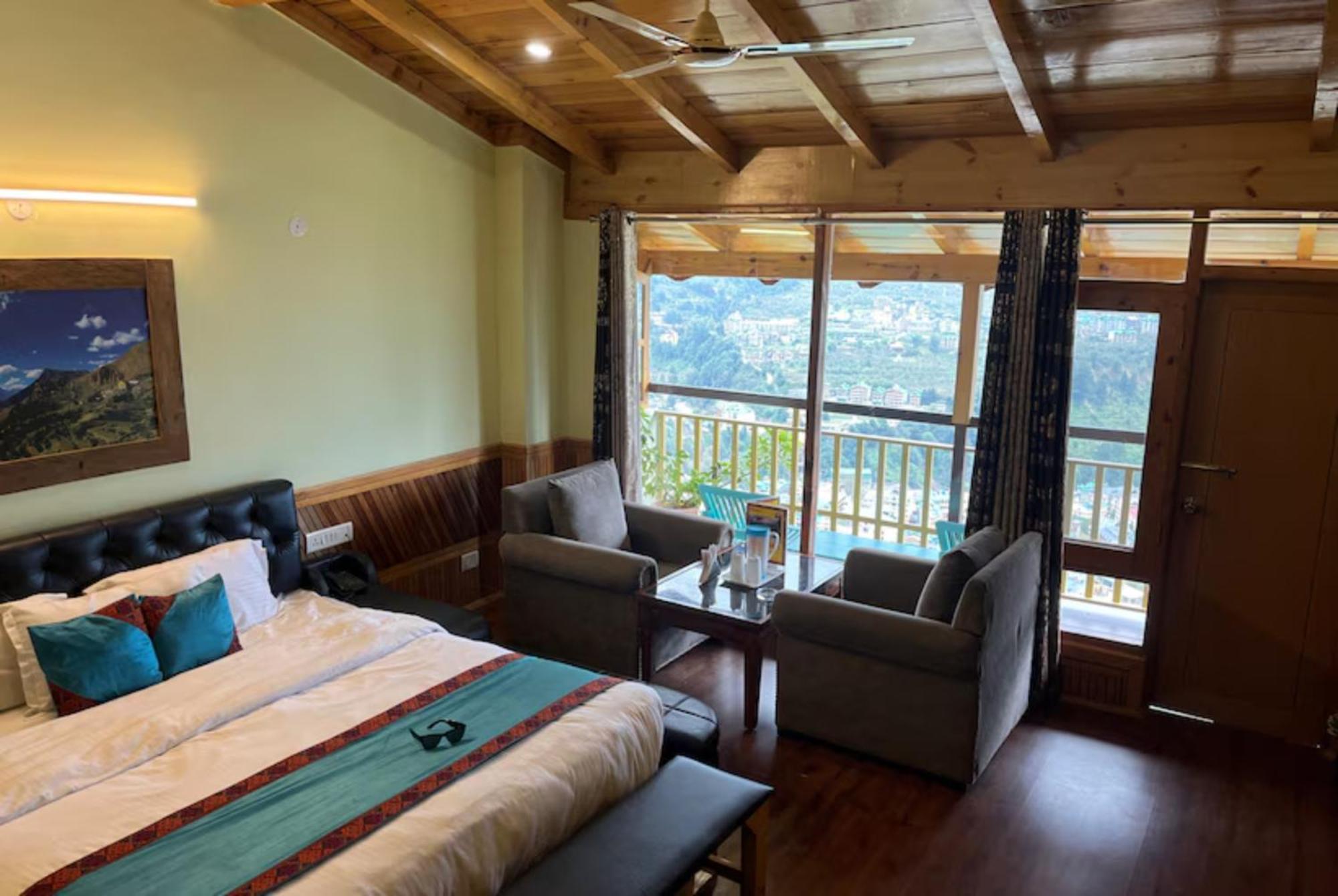 Goroomgo Hotel Bd Resort Manali - Excellent Stay With Family, Parking Facilities Экстерьер фото