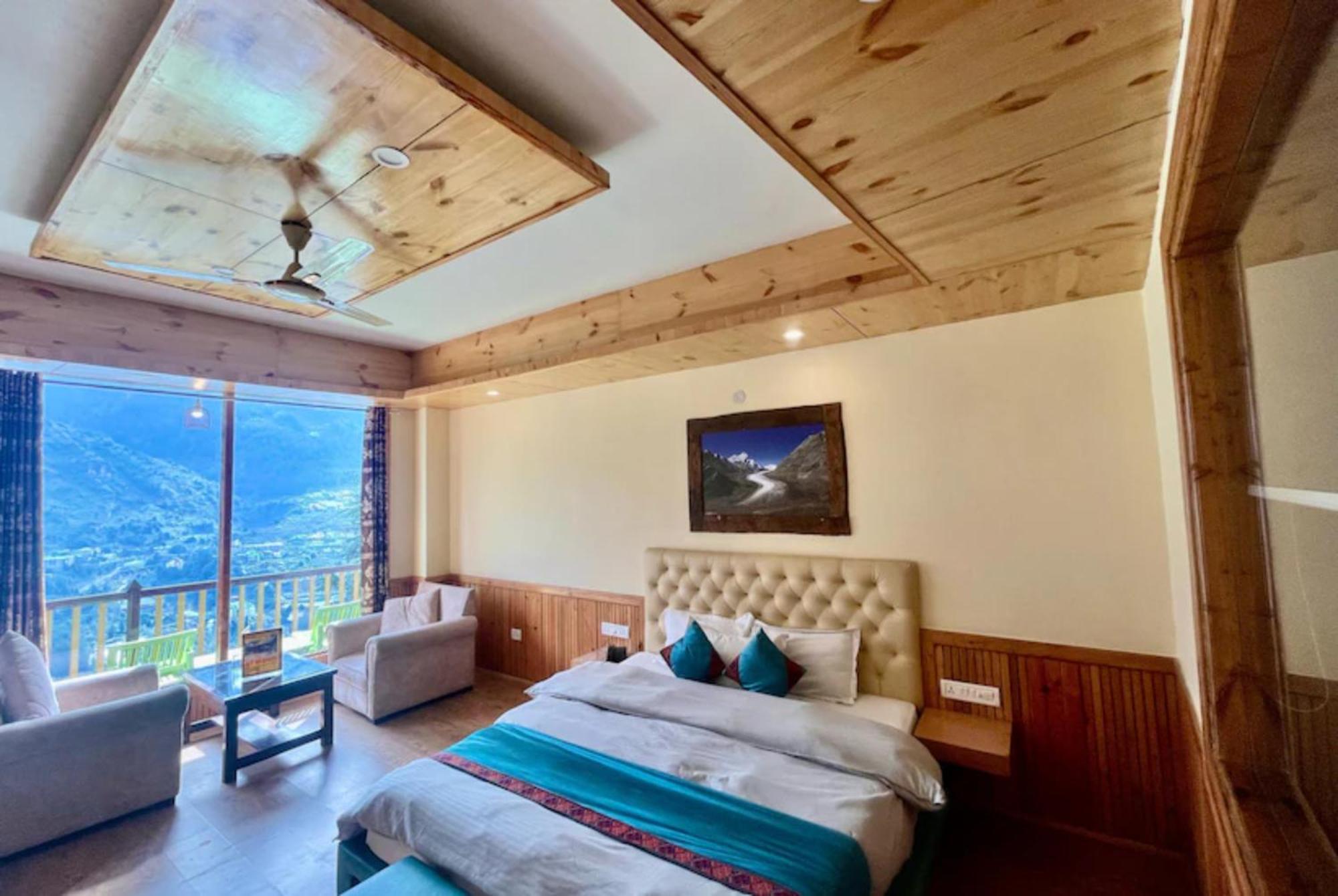 Goroomgo Hotel Bd Resort Manali - Excellent Stay With Family, Parking Facilities Экстерьер фото