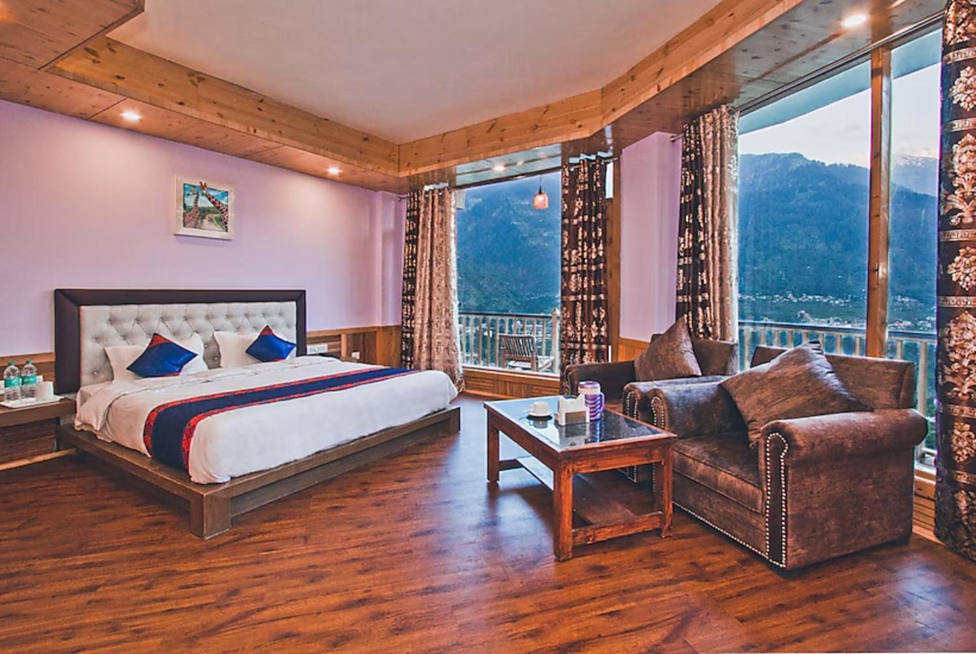 Goroomgo Hotel Bd Resort Manali - Excellent Stay With Family, Parking Facilities Экстерьер фото