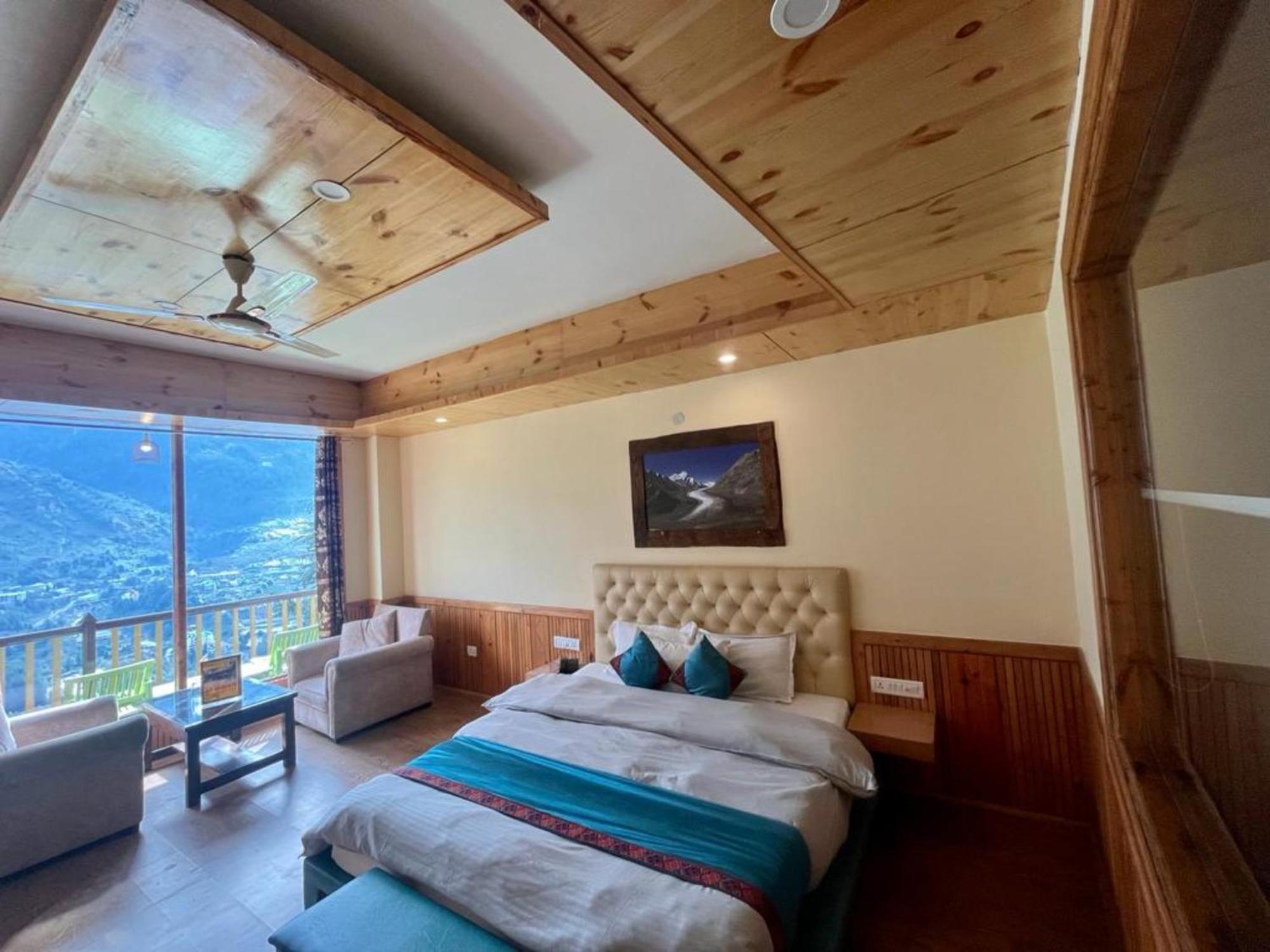 Goroomgo Hotel Bd Resort Manali - Excellent Stay With Family, Parking Facilities Экстерьер фото